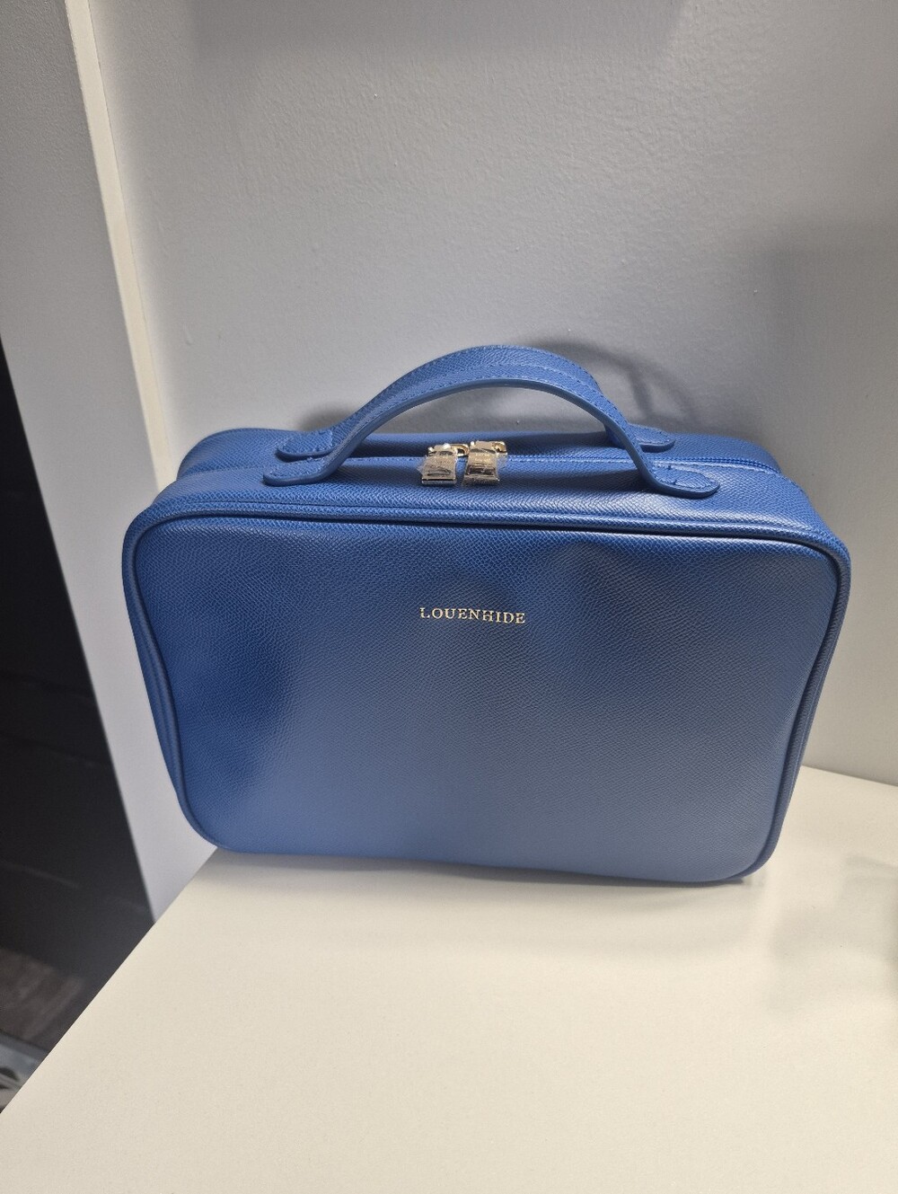 Louenhide Georgie Toiletry Case In Ocean Blue